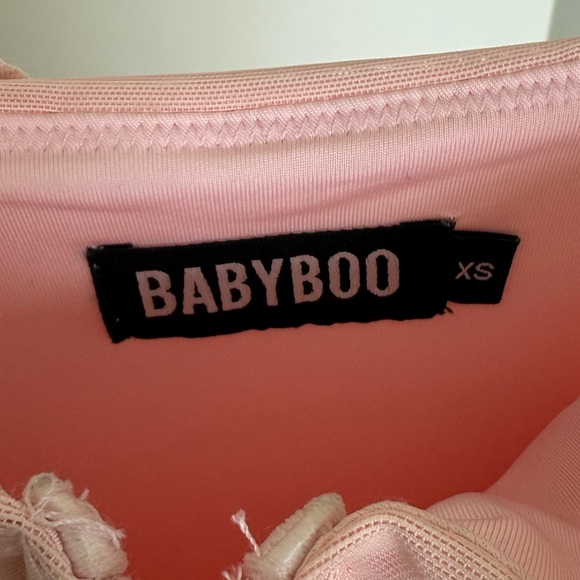 Babyboo Dalary Mini Dress Blush Pink Floral - Picture 7 of 7